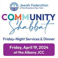 Community Erev Shabbat Service at the Albany JCC